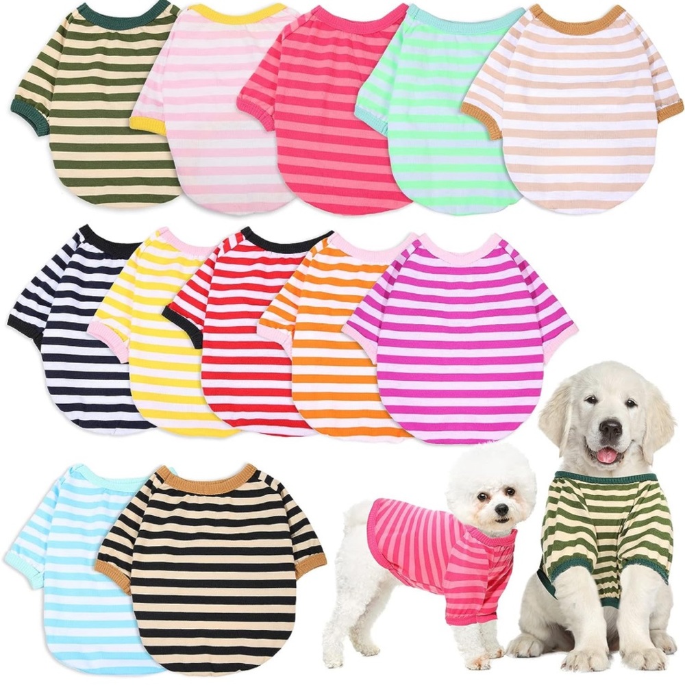 12 pack Soft Breathable Dog Apparel Sweatshirt